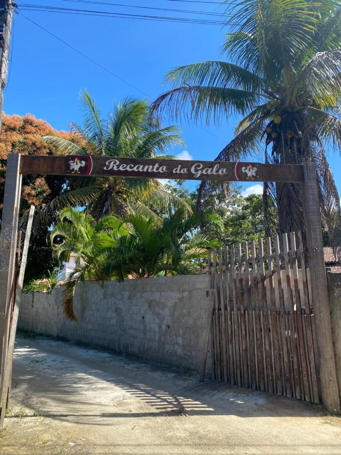 Pousada Recanto Do Galo Santa Cruz Cabrália Exterior foto
